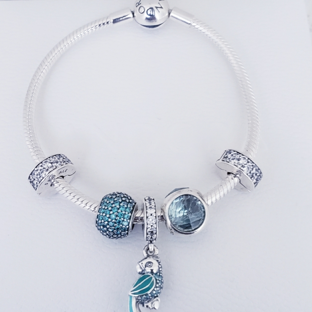 🏝 Authentic Pandora TROPICAL 6pc BRACELET SET